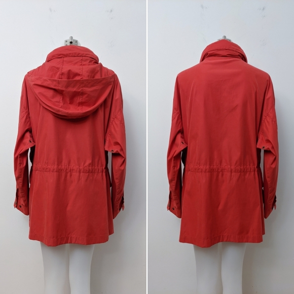 NORDSTROM Super Soft Anorak Jacket, Coral Pink, L - Picture 2 of 5